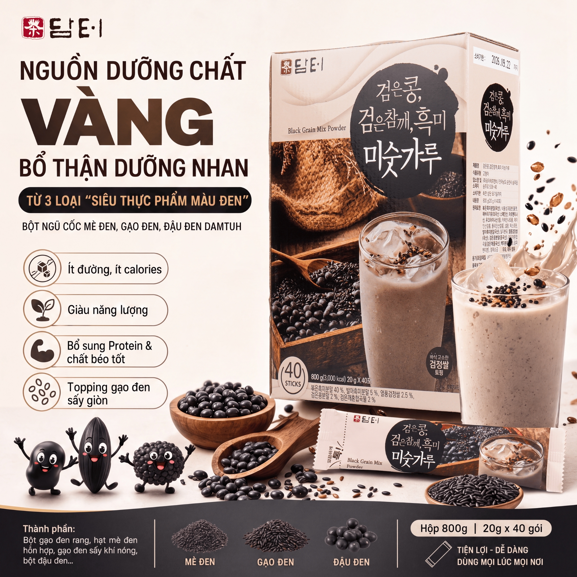 Combo ngũ cốc healthy - siêu ít calo