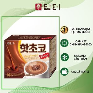 Bột socola nóng Damtuh Hàn Quốc - Hộp 16 gói