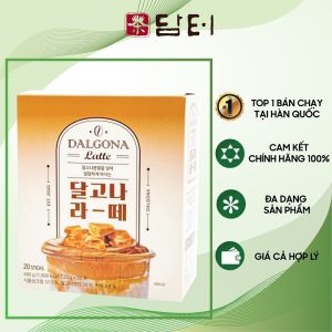 Latte Cà phê Dalgona Damtuh Hàn Quốc - Hộp 20 gói