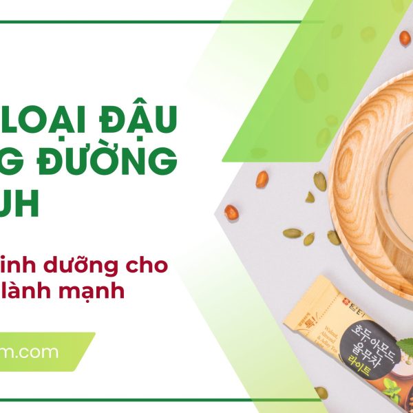Bột 5 loại đậu không đường Damtuh