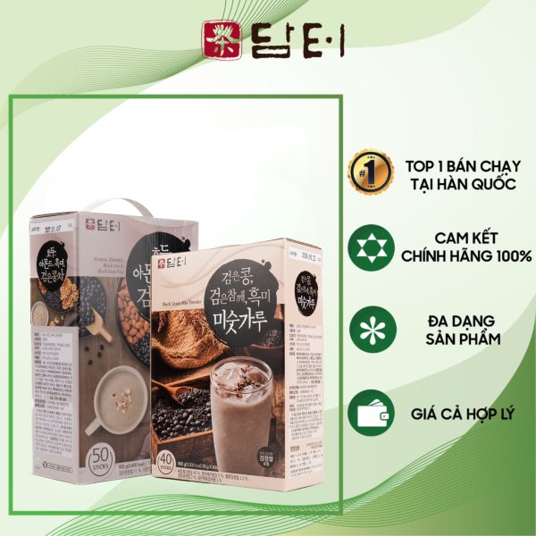 Combo Ngũ cốc siêu hạt màu đen Damtuh-1