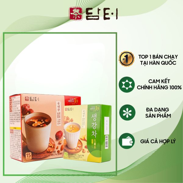 Combo bột trà khoẻ - lành Damtuh