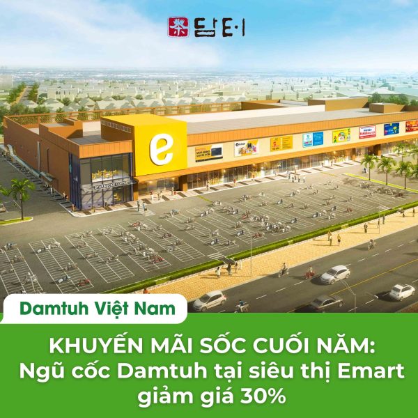 ngũ cốc damtuh tại siêu thị